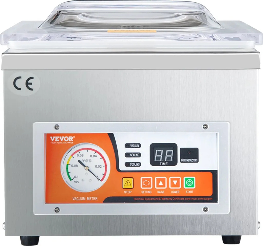Machine sous vide professionnelle à cloche - Pompe 6,5 m³/h