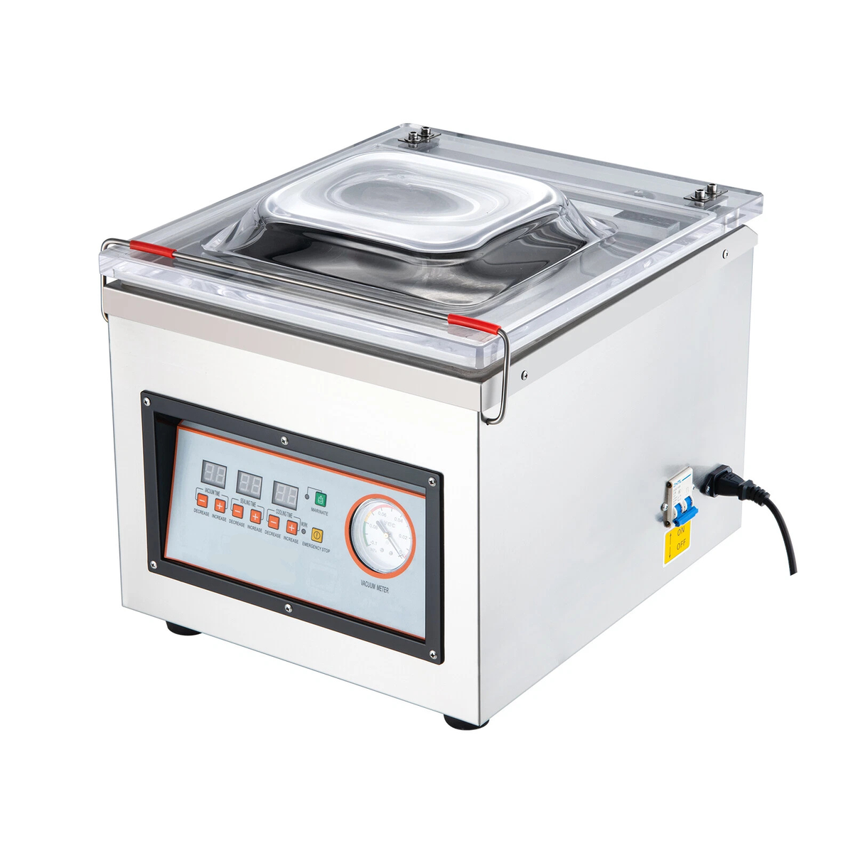 Machine sous vide professionnelle à cloche - Pompe 6 m³