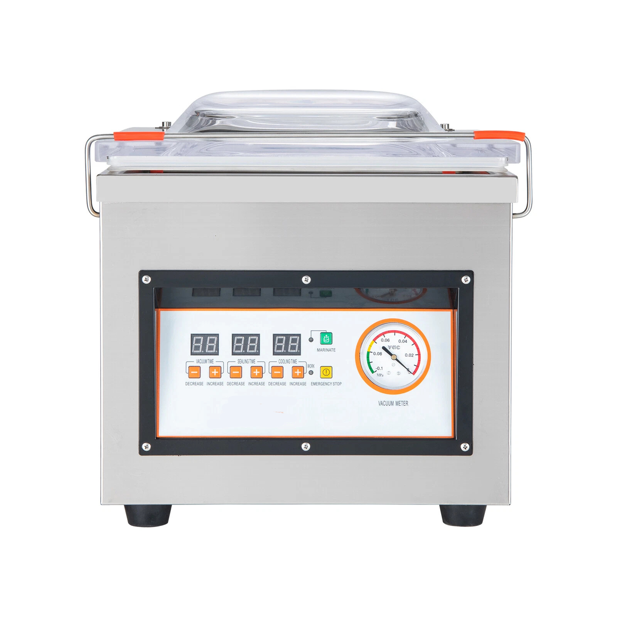 Machine sous vide professionnelle à cloche - Pompe 6 m³
