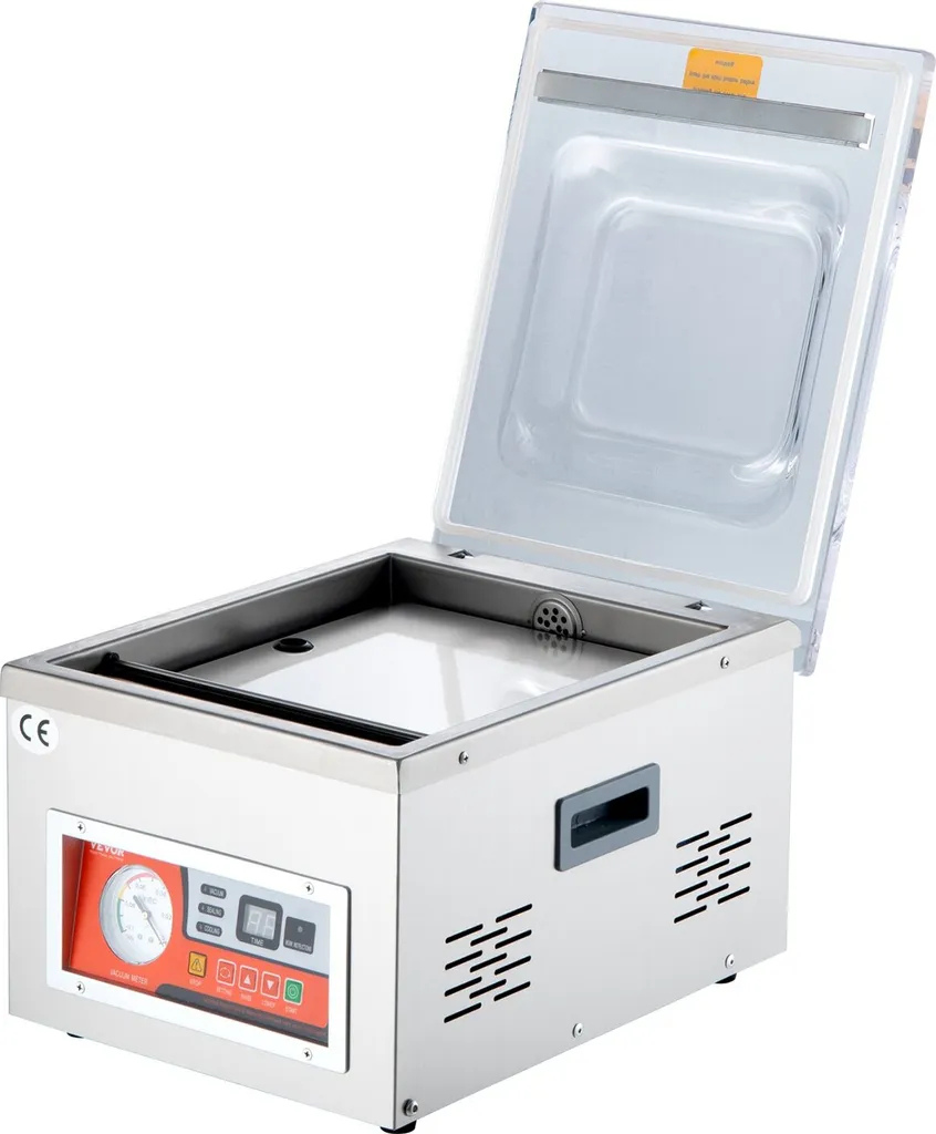 Machine sous vide professionnelle à cloche - Pompe 6,5 m³/h